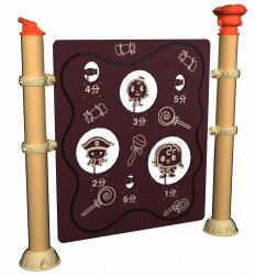 趣味丢沙包兒童遊樂設(shè)備(bei)