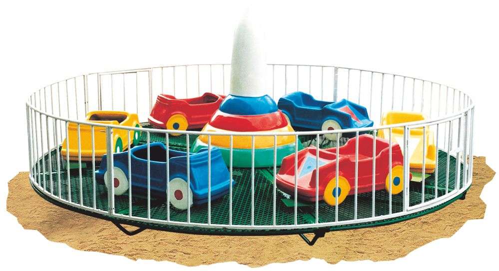 旋轉樂園 帶網導(dao)彈汽車(che)轉